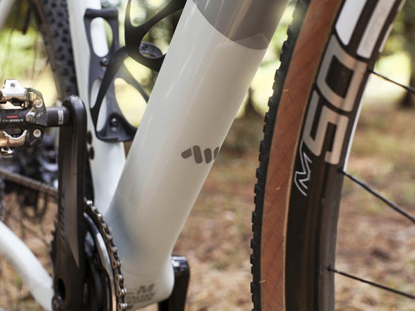 Clear chain stay protector for gravel, road and XC bikes - AMS